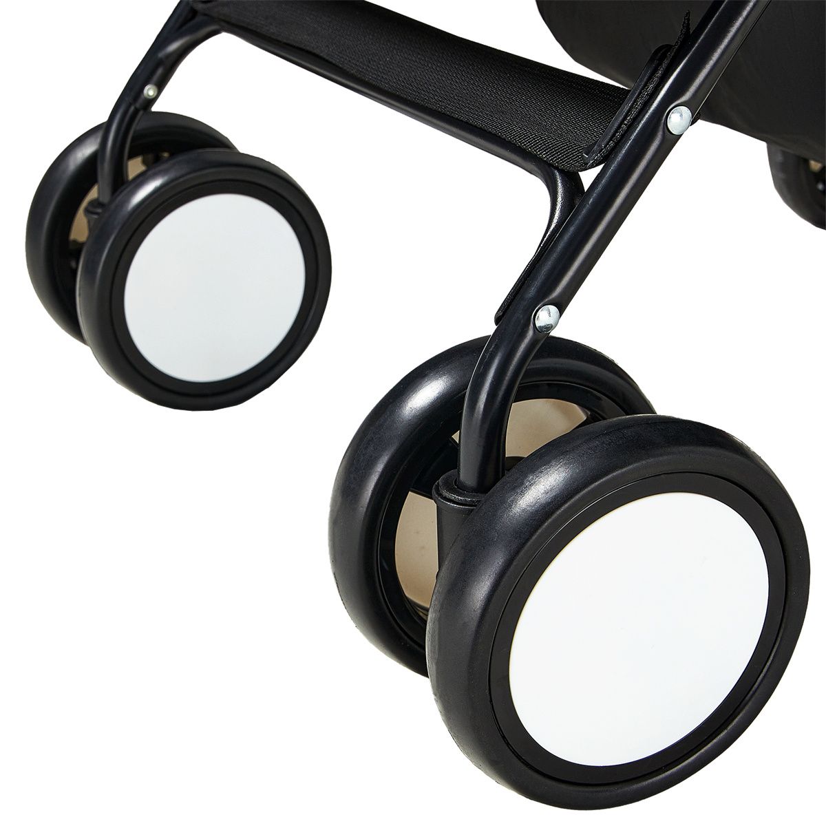 عربية اطفال خفيفة الوزن قابلة للطي مع ناموسية