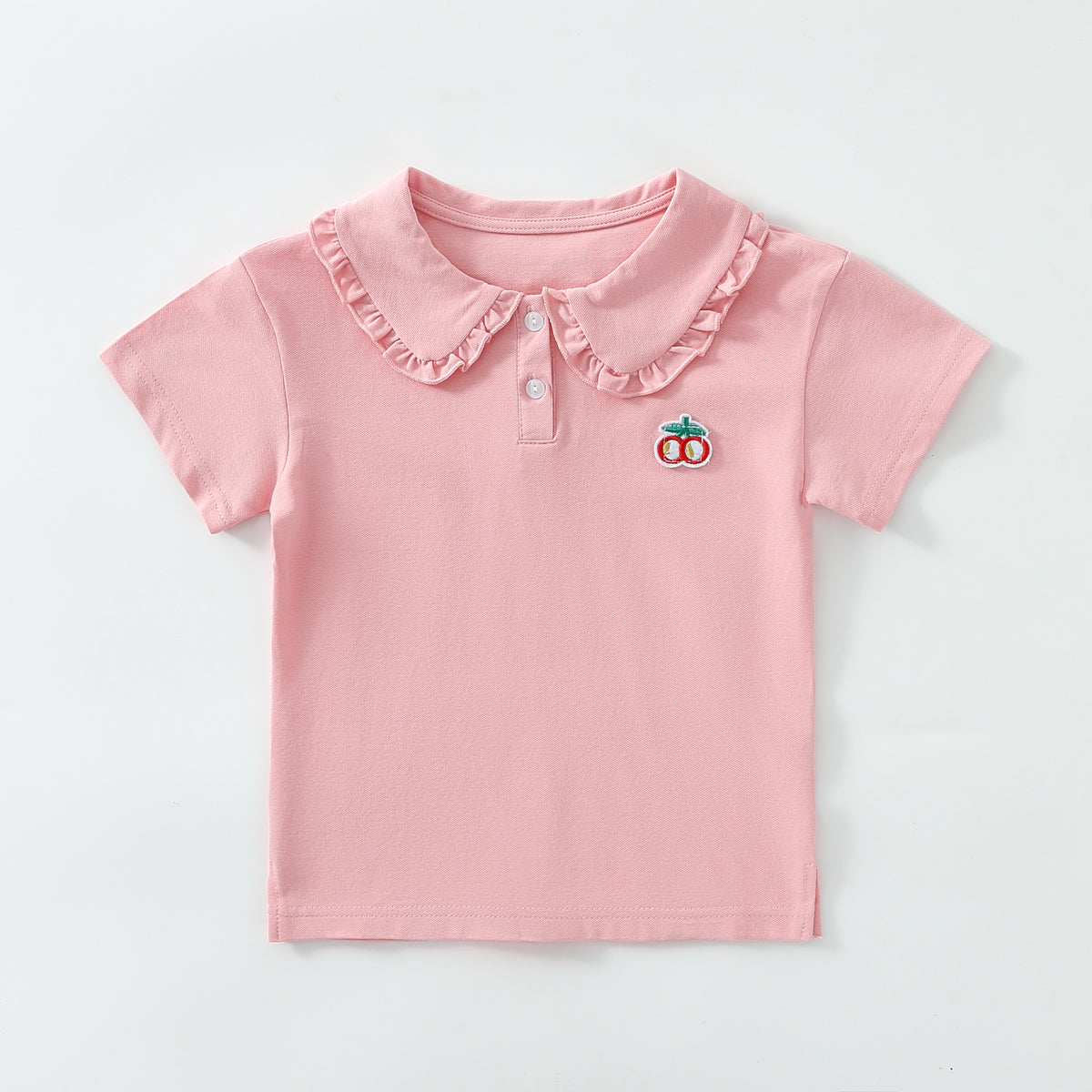Cherry Collar Polo Shirt