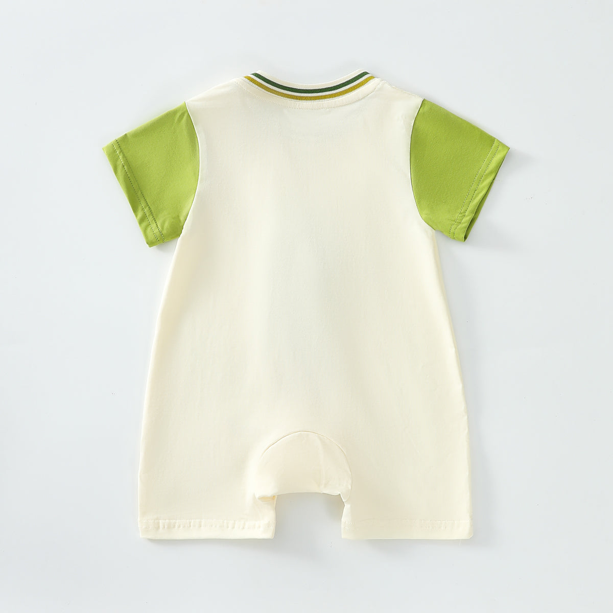 Dinosaur short sleeve romper