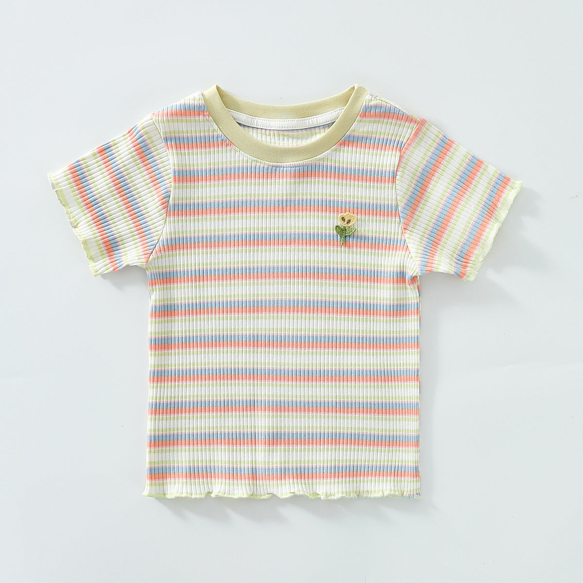 Girls 3D Flower T-shirt