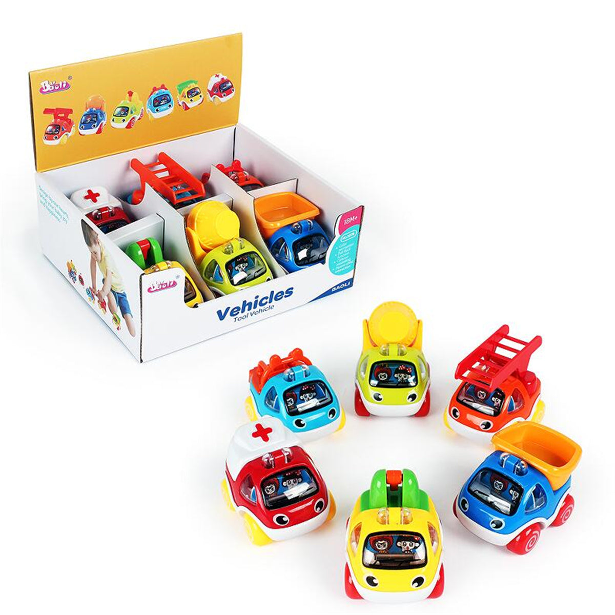 Fire engineering vehicles toys