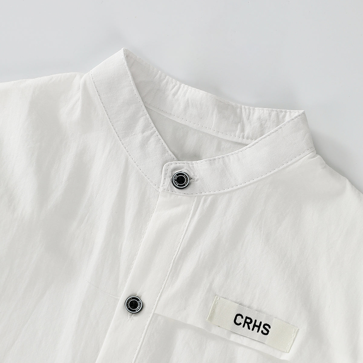 Short Stand Collar Shirt