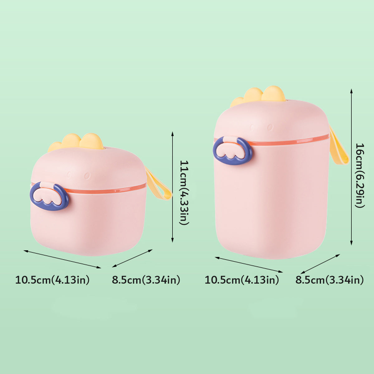Dinosaur Printed Milk Powder Box