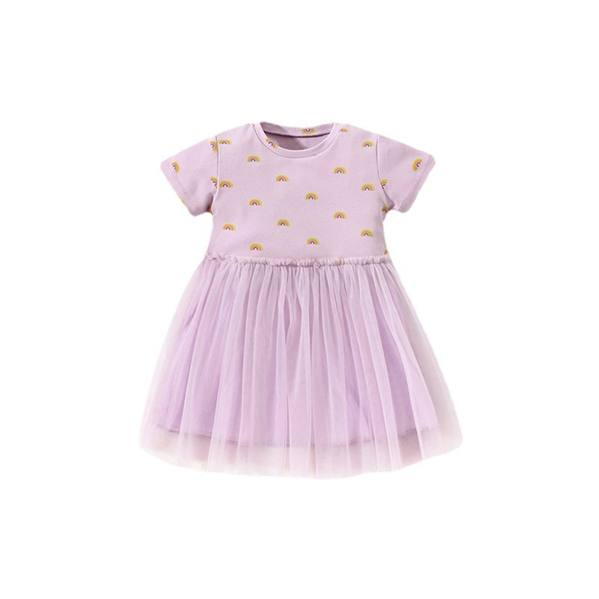 Girls Breathable Mesh Princess Dress