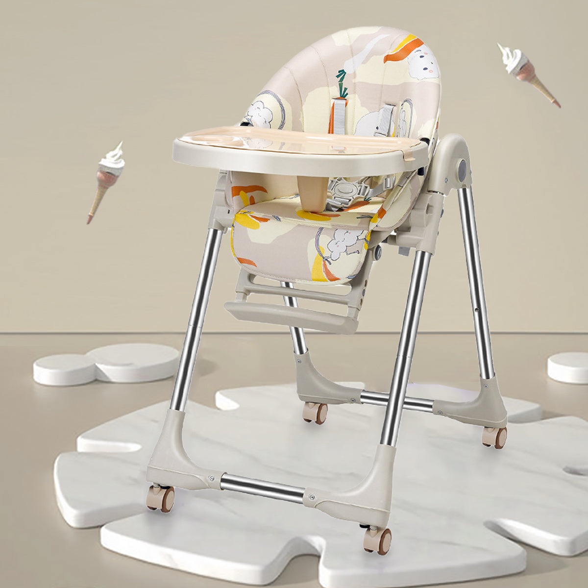 Baby Multifunctional Foldable Dining Chair