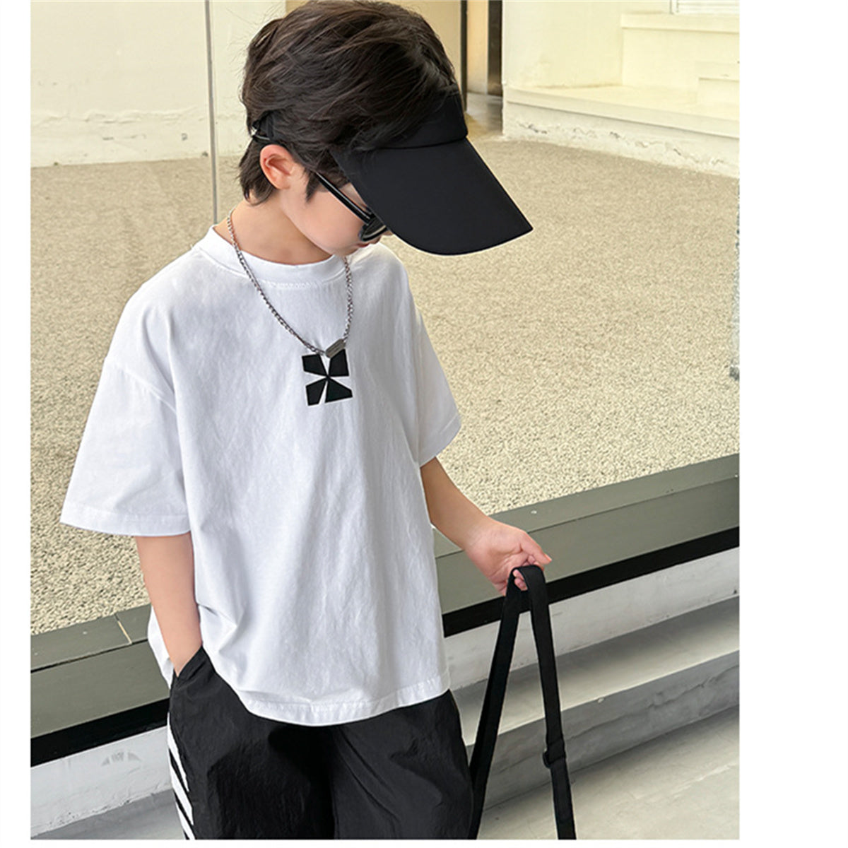 Geometric Colorblock T-shirt