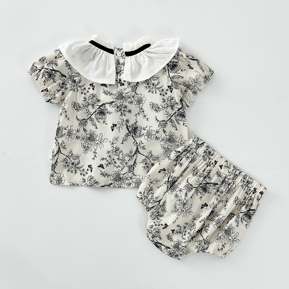 Babydoll floral suit