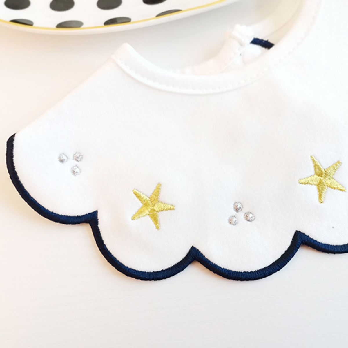 360° Rotatable Cotton Baby Bibs 3pcs