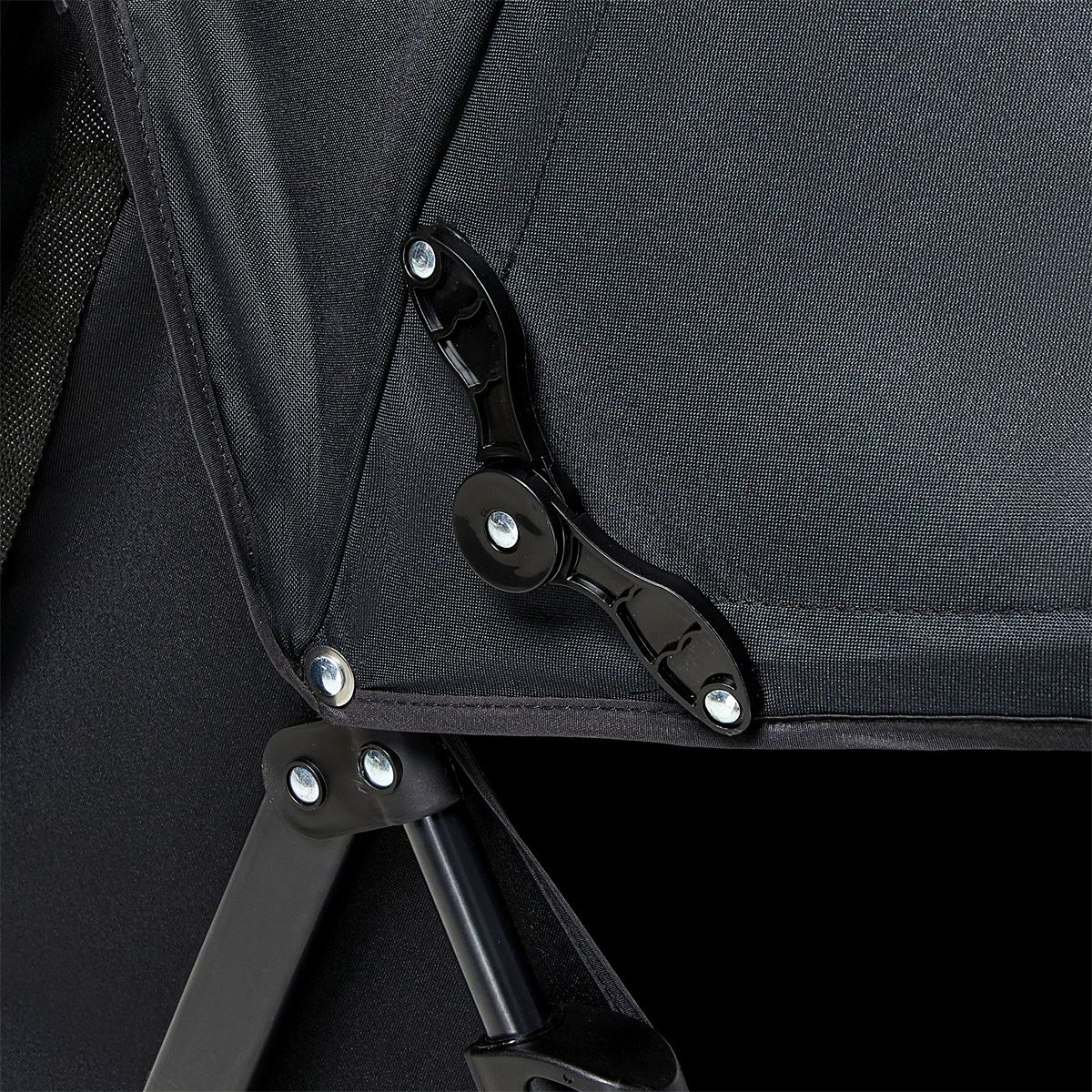 عربية اطفال خفيفة الوزن قابلة للطي مع ناموسية