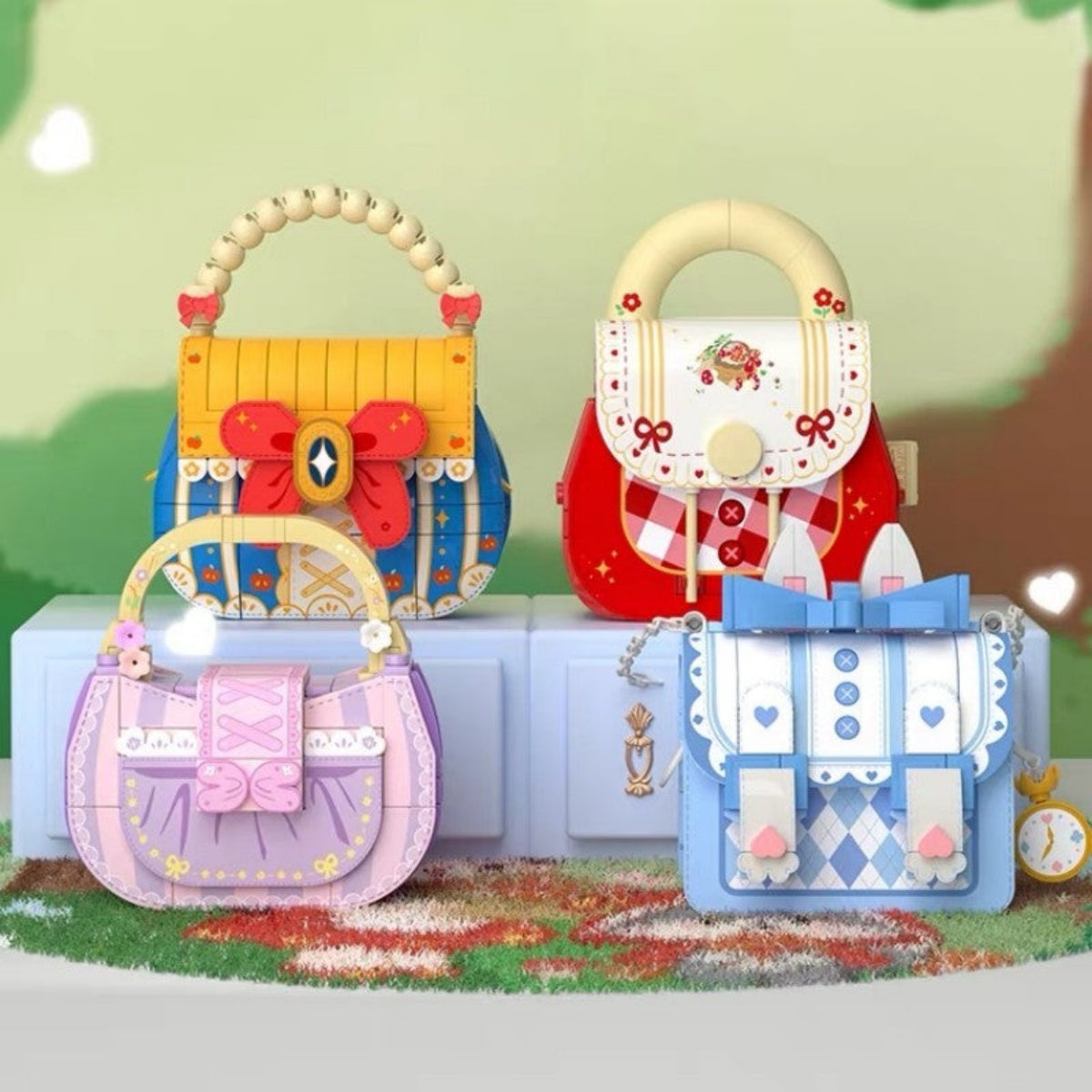 Building blocks-princess bag