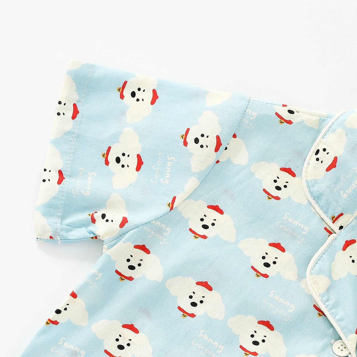 All-Over Puppy Print Homewear Set