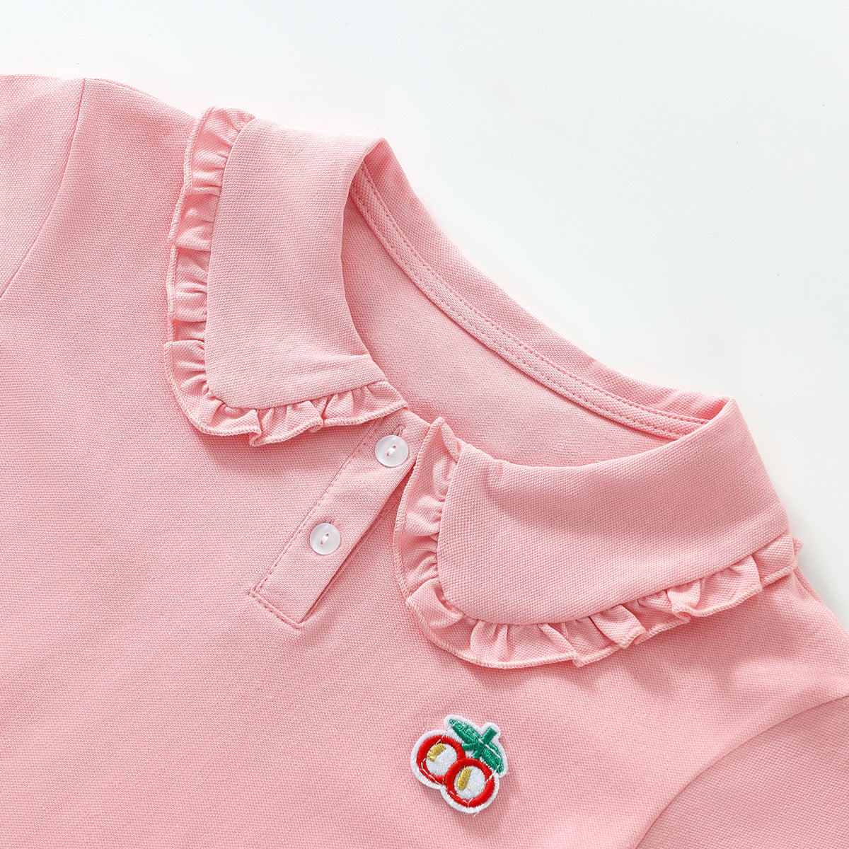 Cherry Collar Polo Shirt
