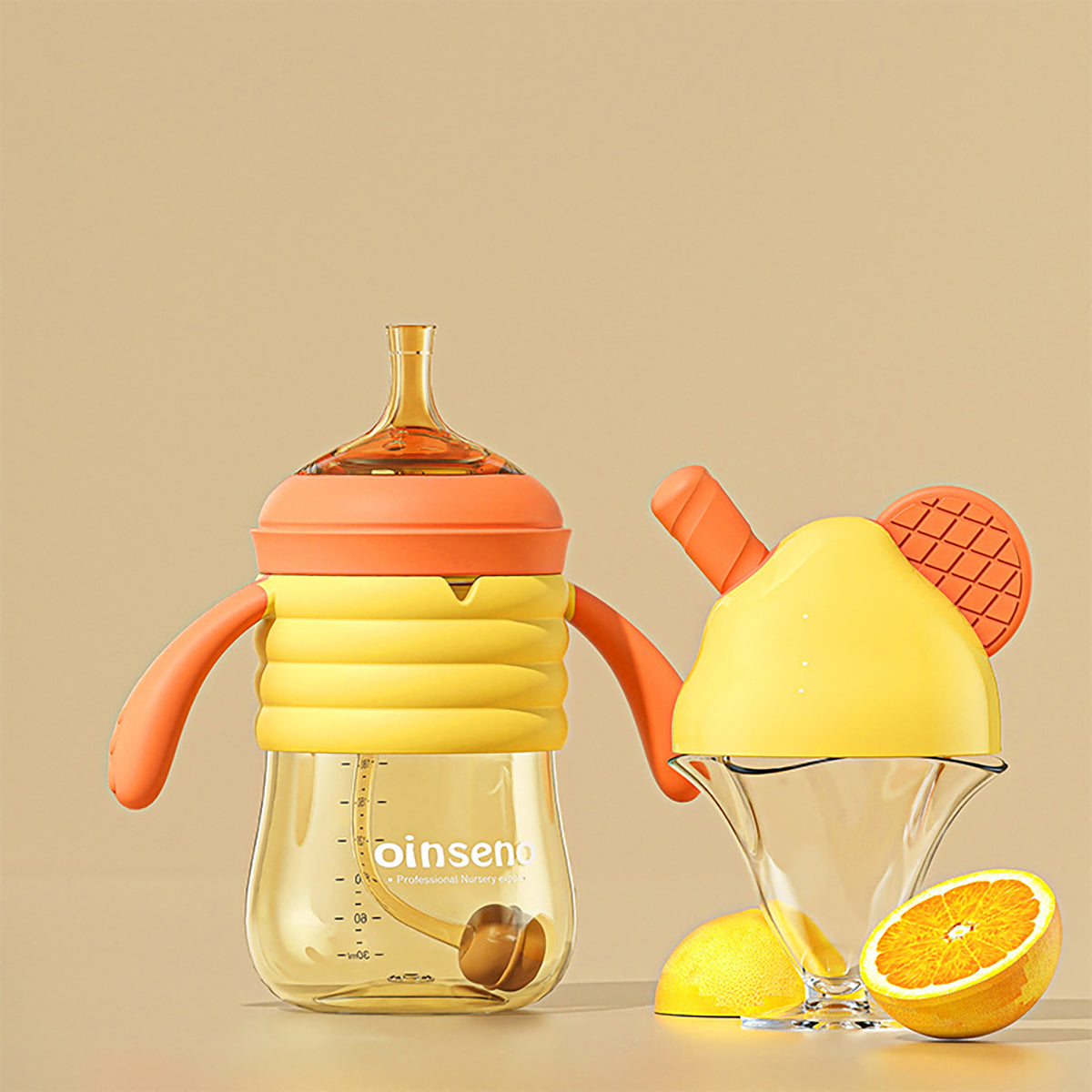 240ml Shatterproof and Easy-to-Clean Straw Cup