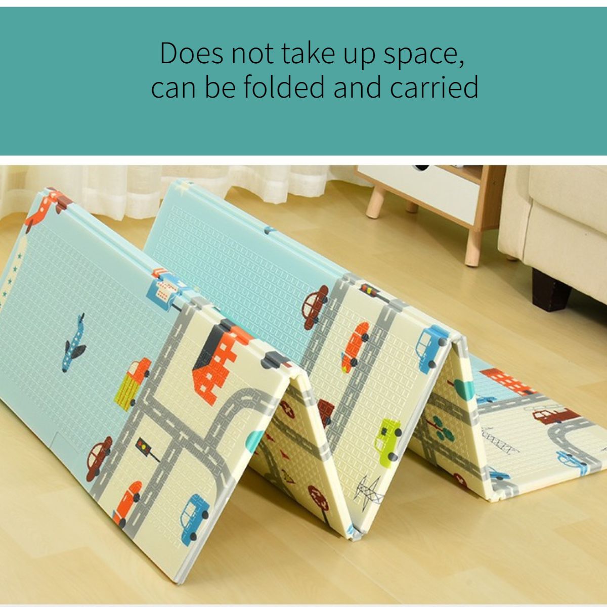 وسادة زاحفة قابلة للطي