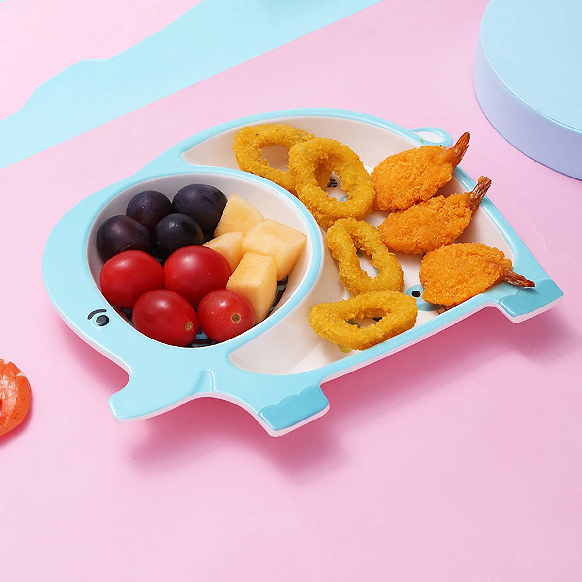 Heat-resistant Children Feeding Plate