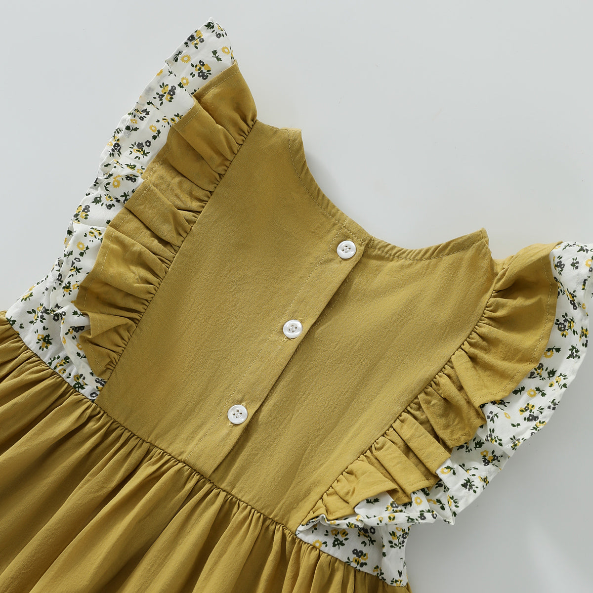 Floral Summer Girls Princess Dress