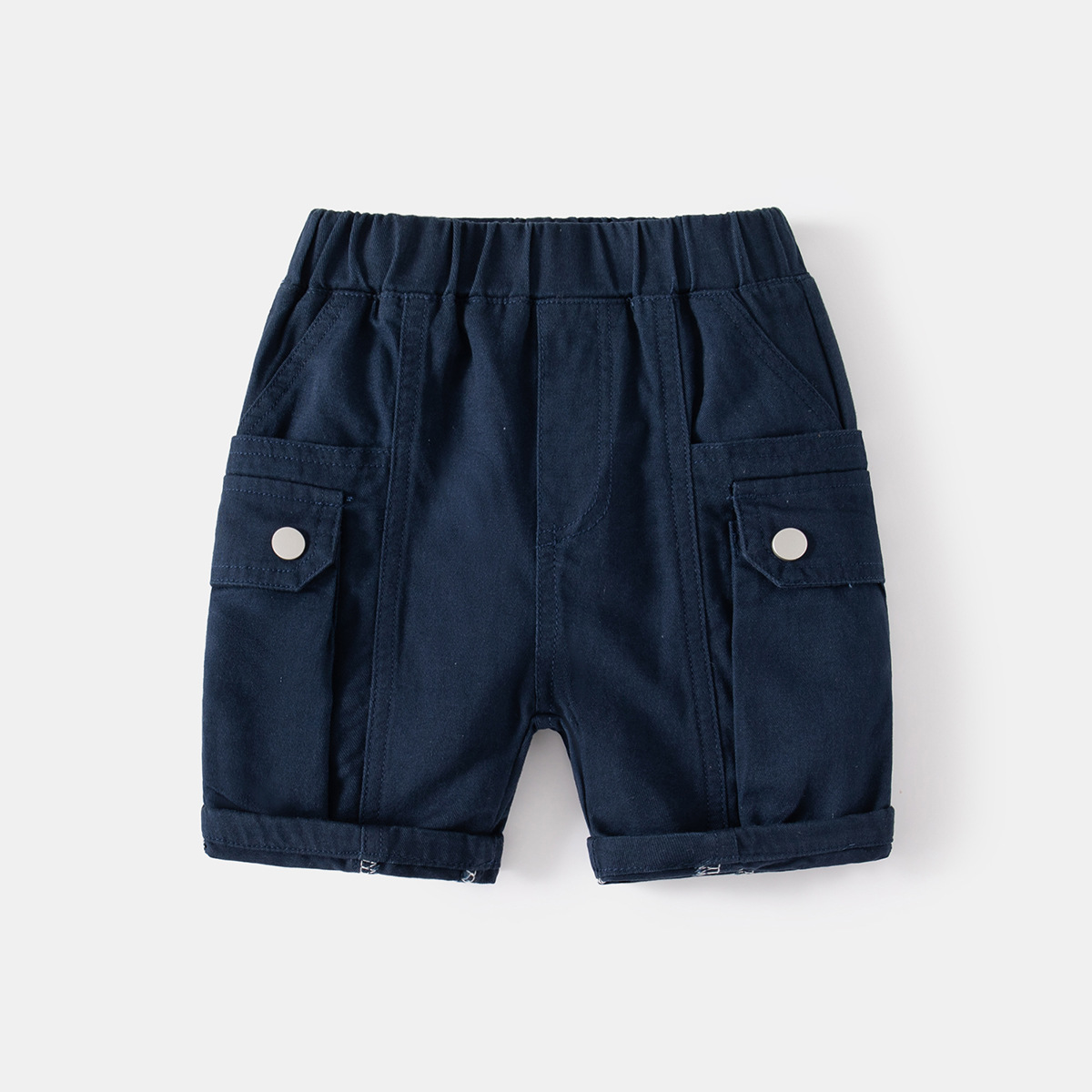 Boys Casual Shorts Large Pocket Casual Shorts
