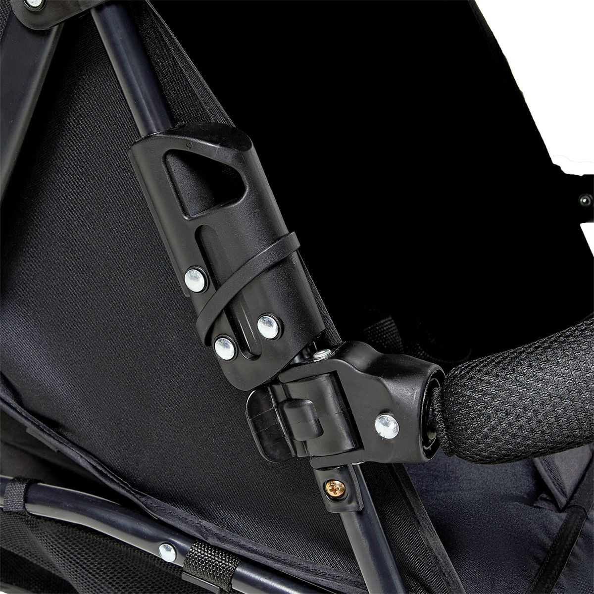 عربية اطفال خفيفة الوزن قابلة للطي مع ناموسية