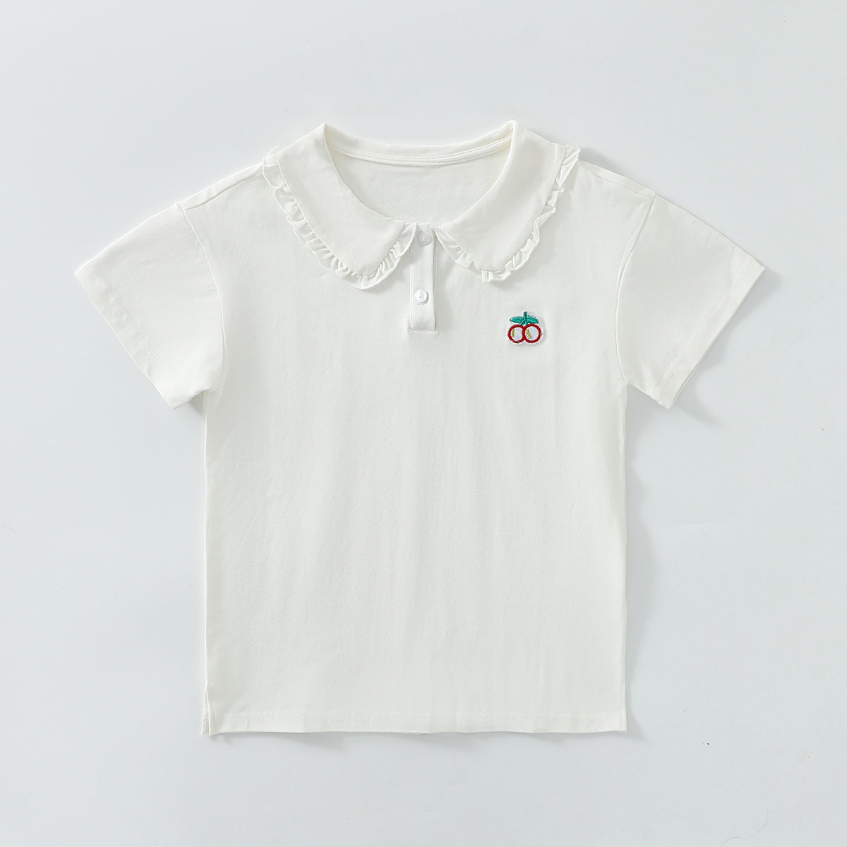 Cherry Collar Polo Shirt