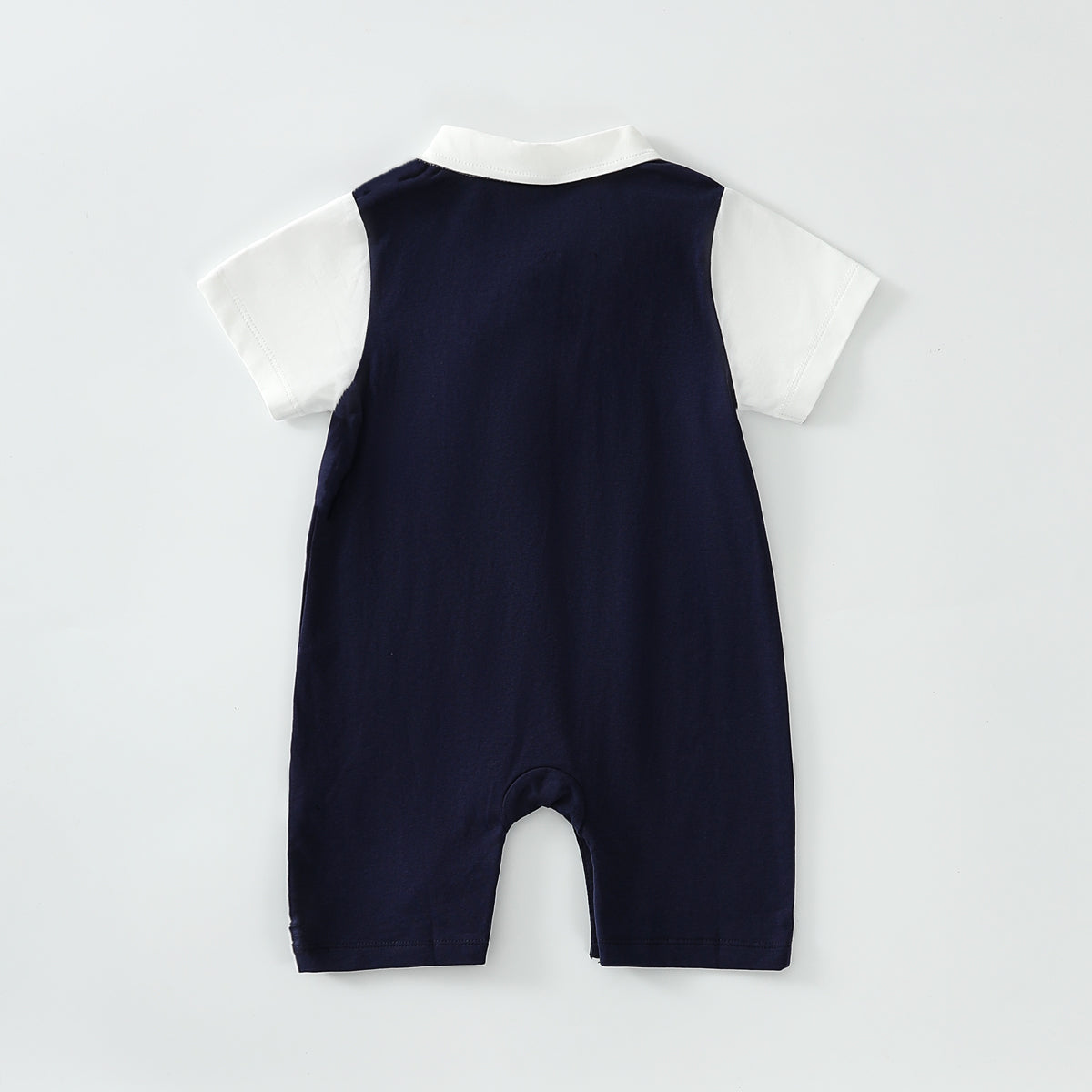 Short Sleeve Boxer Romper