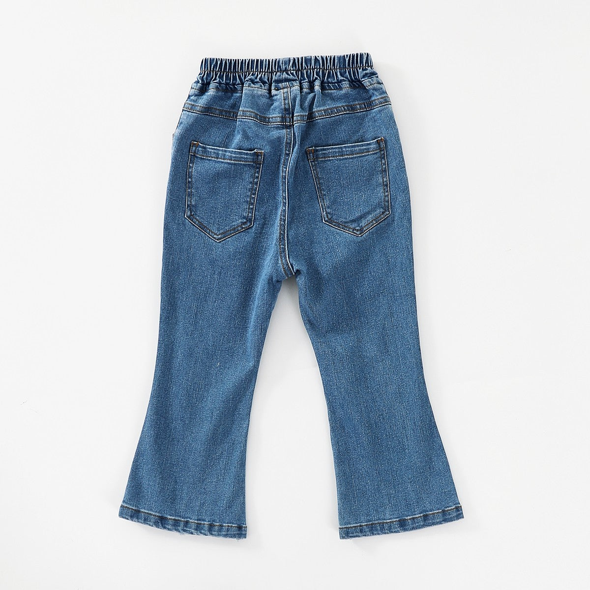 Heart Detail Denim Pants