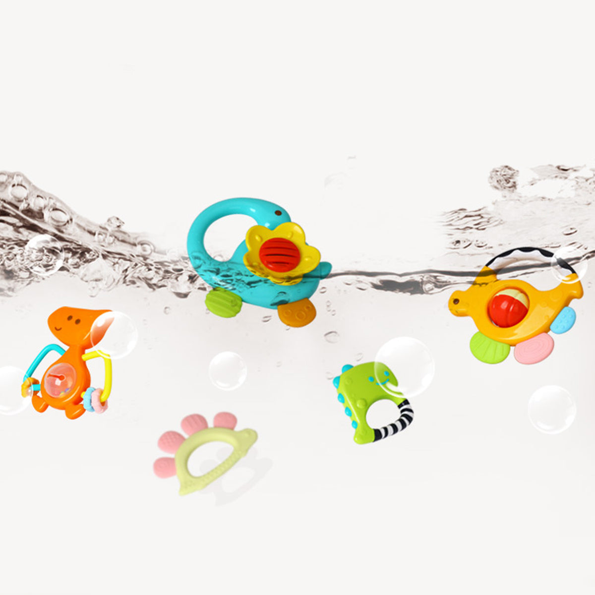 Dinosaur rattle(5 packs)