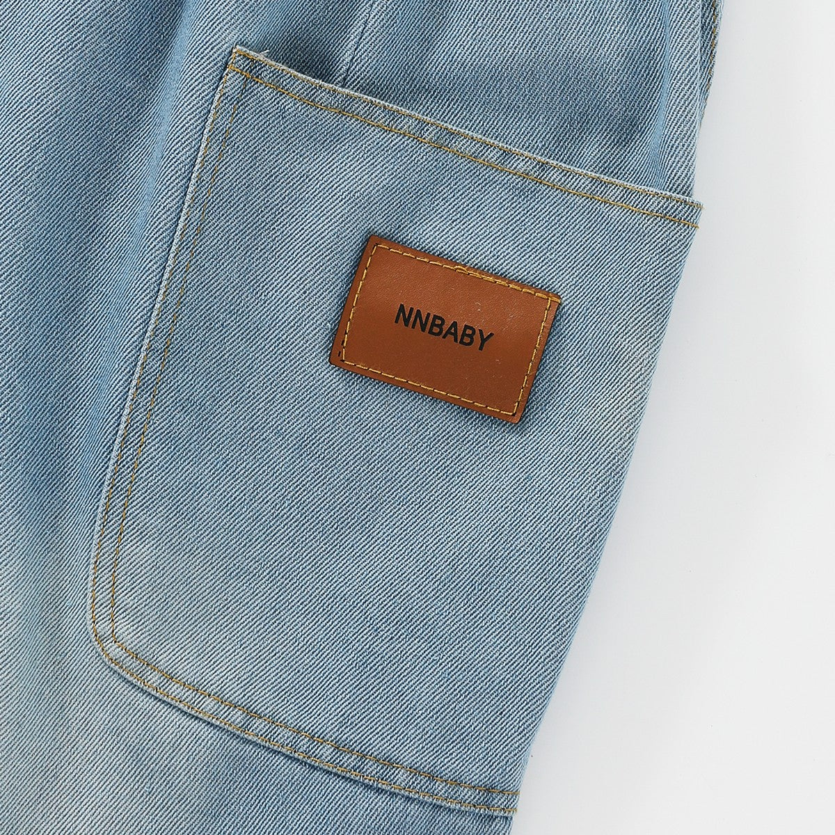 Multi-Pocket Denim Shorts