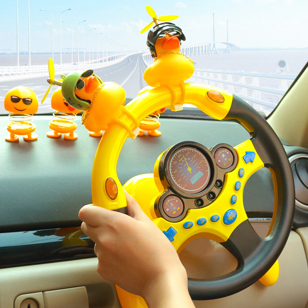 Kids Simulation Steering Wheel