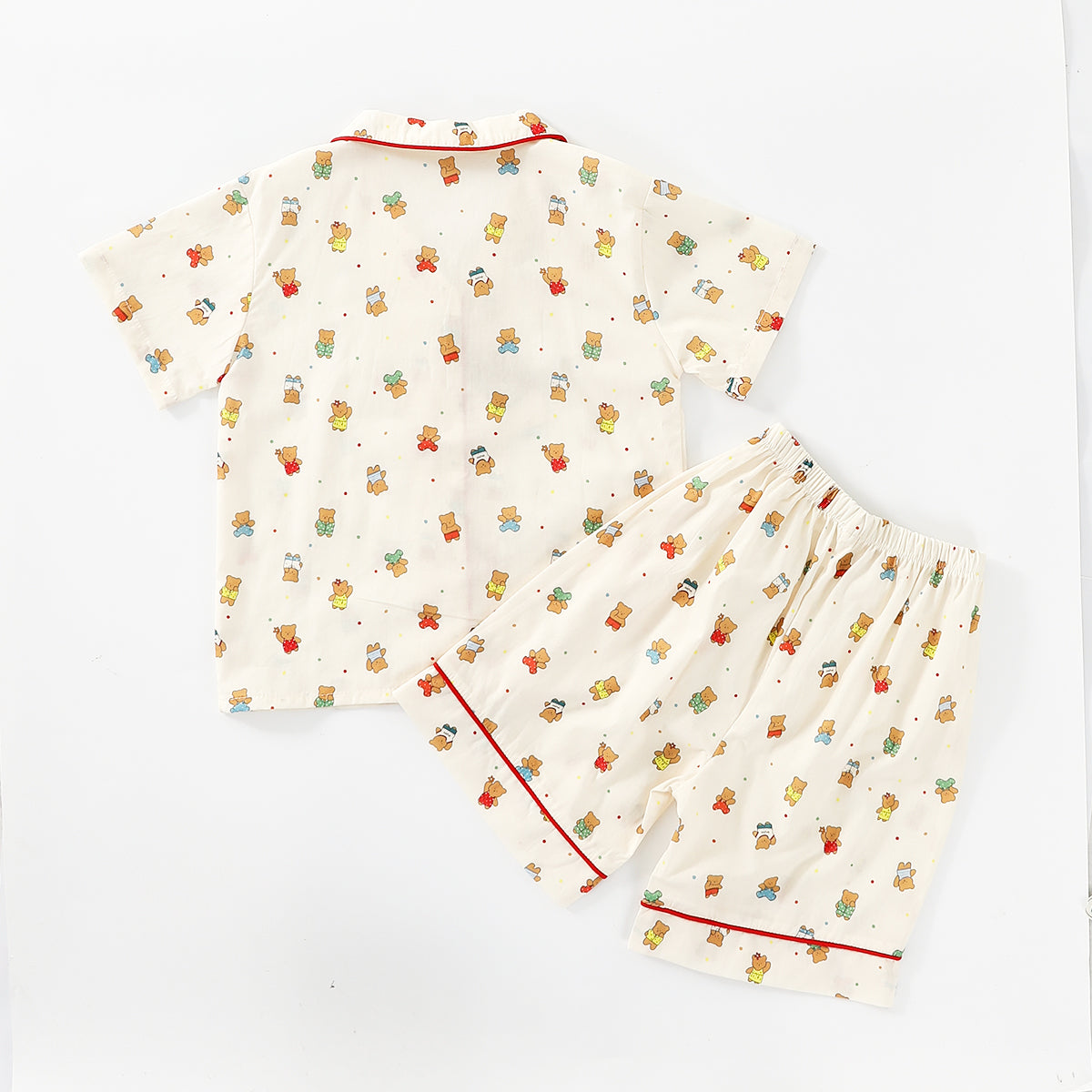 Colorful Bear All-Over Print Homewear Set