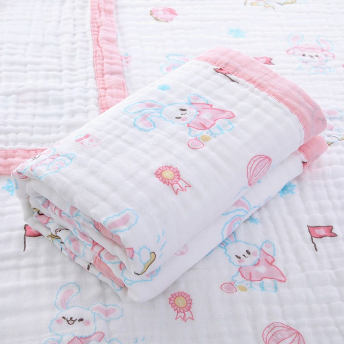 Baby Cotton Gauze Quilt Blanket