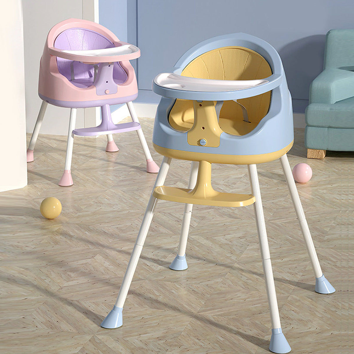 Multifunctional baby dining chair