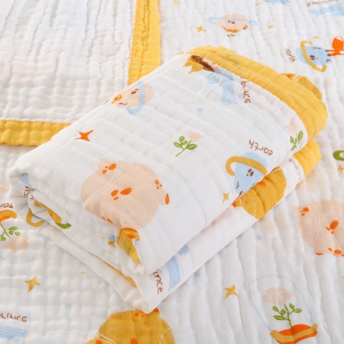 Baby Cotton Gauze Quilt Blanket