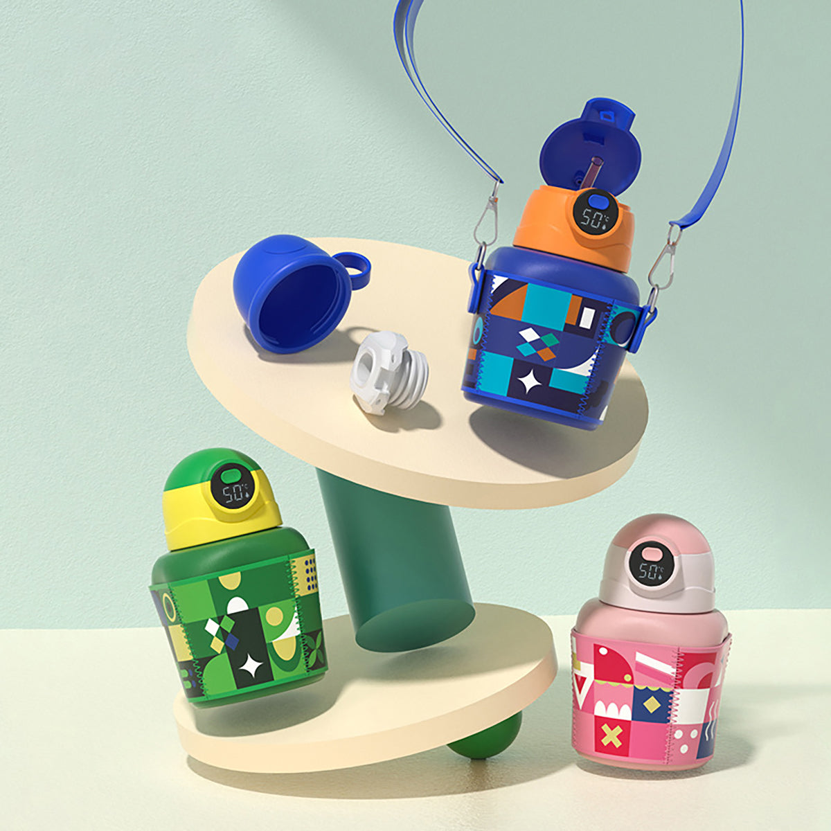 500ml Geometric Shaped Cup