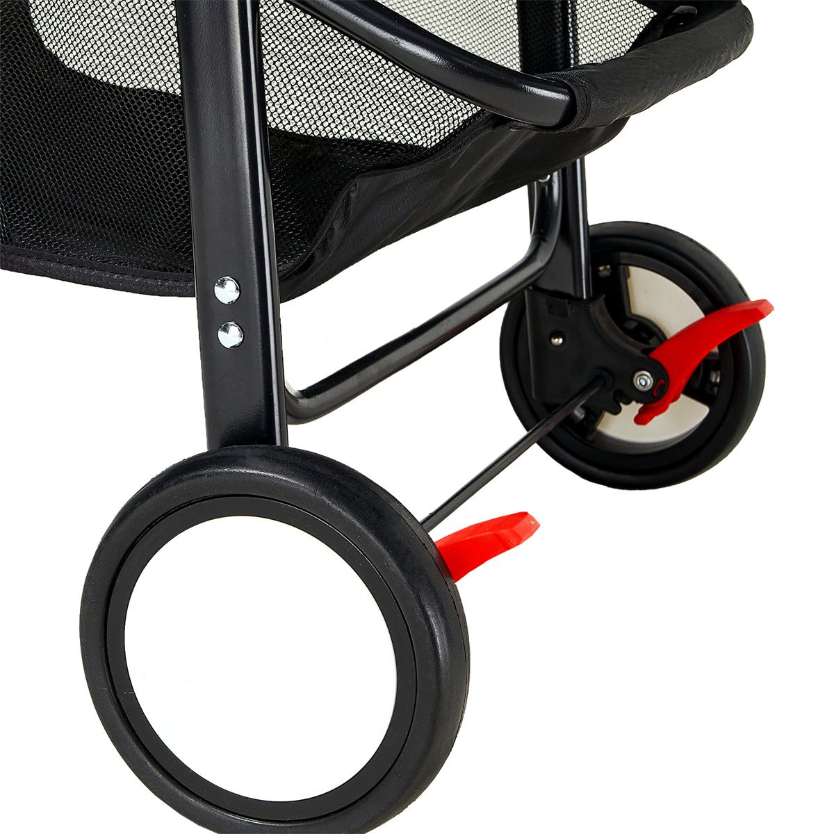 عربية اطفال خفيفة الوزن قابلة للطي مع ناموسية