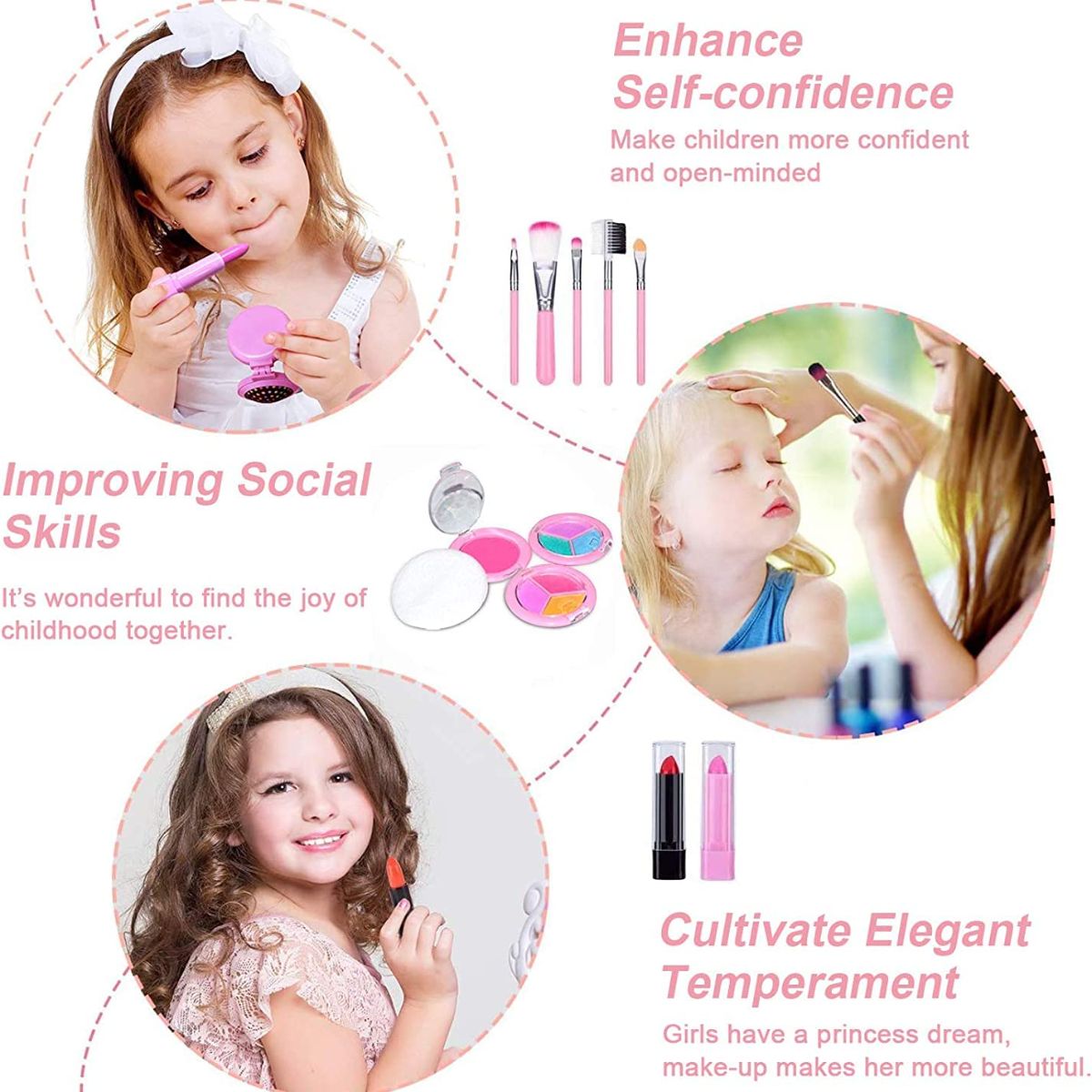 Girls Makeup Toy Set