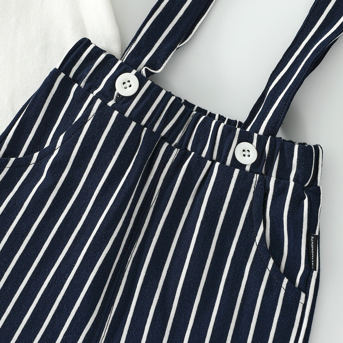 Gentleman tuxedo suspenders suit