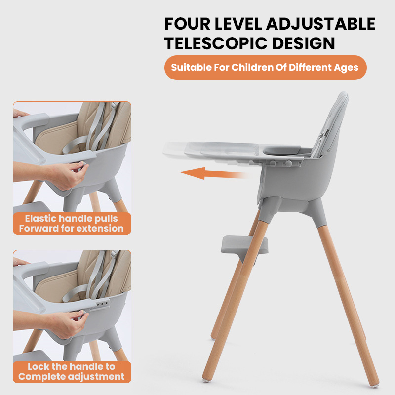 High Chair 3-in-1 - Black