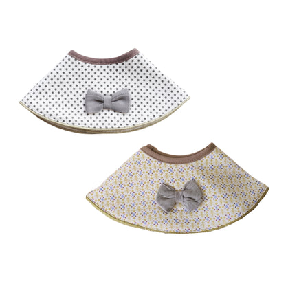 2-Pack Cotton Baby Bibs