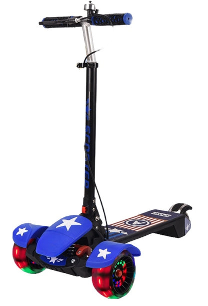 Kids Scooter with LED Lights & Music