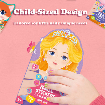 Girls Garden & Underwater World Nail Stickers