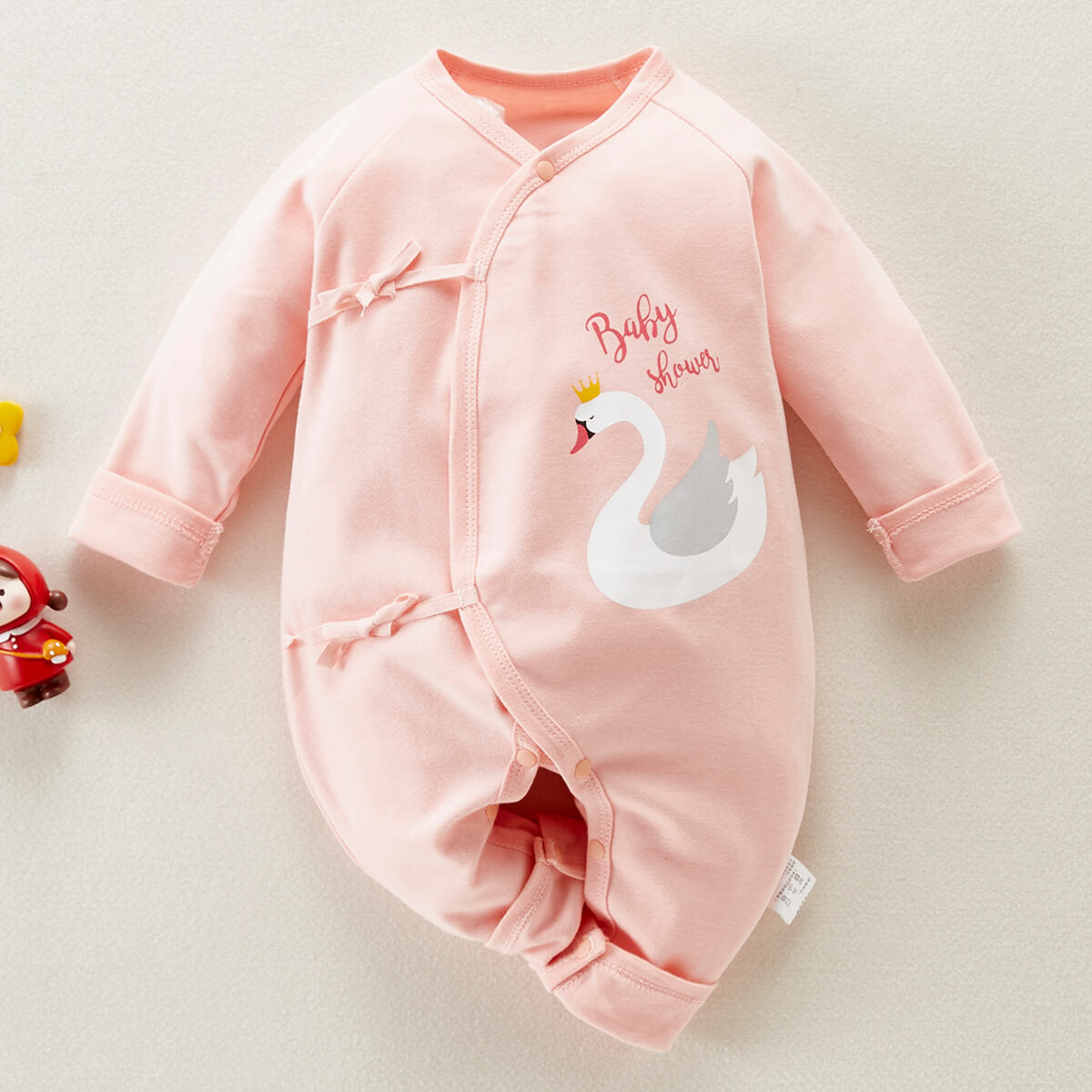 Newborn cartoon romper long sleeve romper