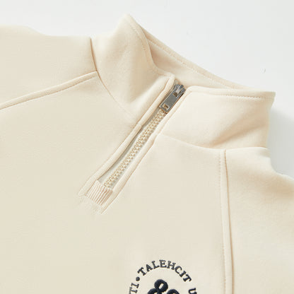 5-10 Years Half-Zip Hoodie Set