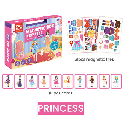 Puzzle Board Game Magnetic Box