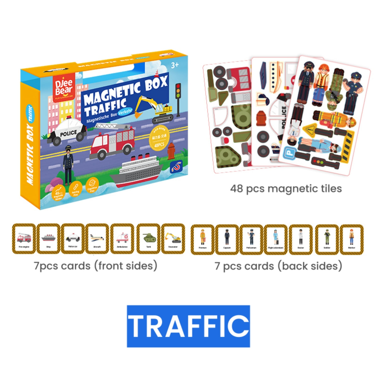Puzzle Board Game Magnetic Box