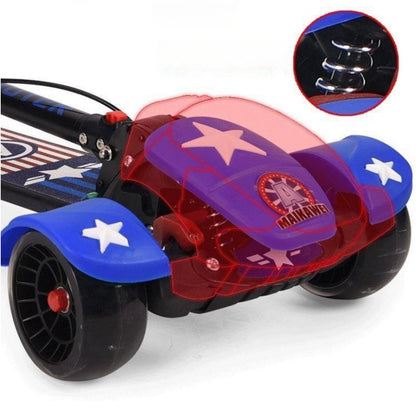 Kids Scooter with LED Lights & Music