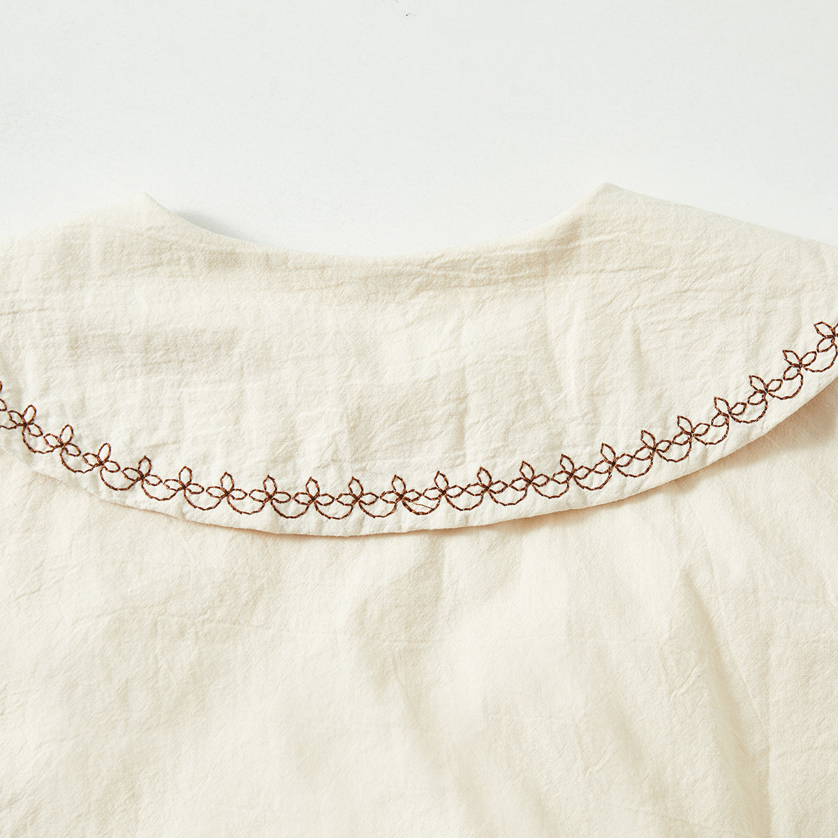 1–7 Years Embroidered Collared Shirt Set