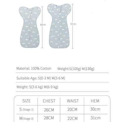 Cotton Baby Anti-Surprise Jump Swaddle Blanket