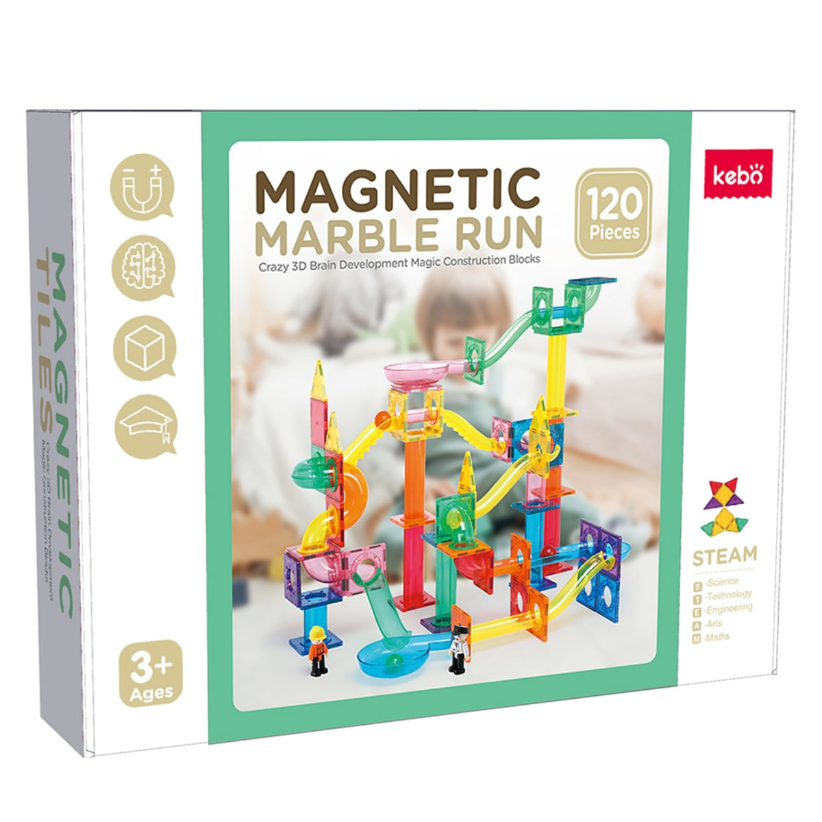 Magnetic Smart Puzzle Pieces(120 pcs)