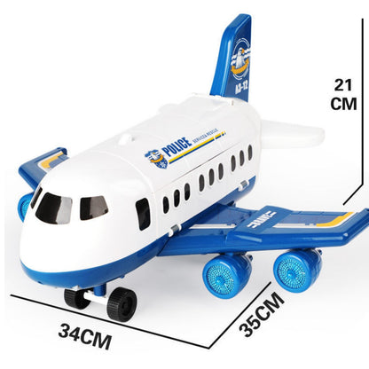 Police Aircraft Mobile Headquarters Toy