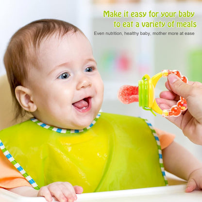 Bell Bite Bag Multi-Color Fruit Music Pacifier